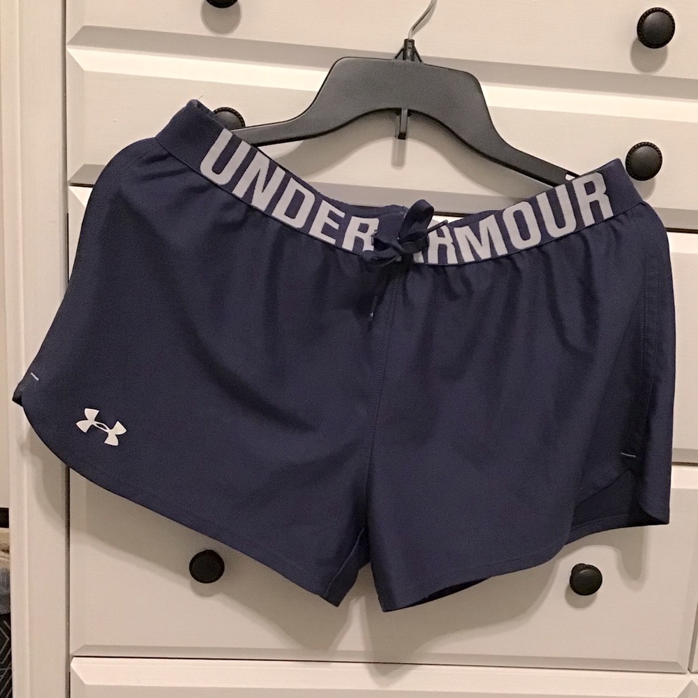 Under Armour Purple Running Shorts